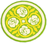 Rose Collage Tile