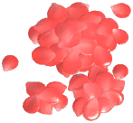 Small Rose Petal Pile