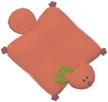 Fabric Flying Squirrel Rug