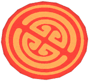Festive Round Rug