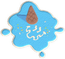 Melted Ice Cream Rug