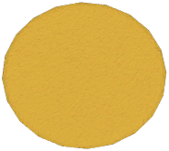 Medium Yellow Short-Pile Rug