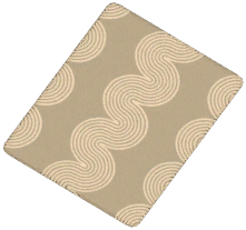 Brown Ripple Rug