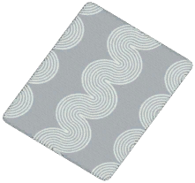 Gray Ripple Rug
