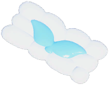 Inflatable Fish Tail Rug