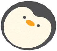 Penguin Round Rug