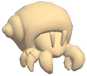 Hermit Crab Sand Sculpture