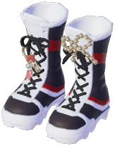 Pearl-Adorned Martin Boots