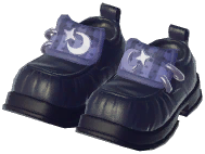 Starspell Curled-Toe Leather Shoes