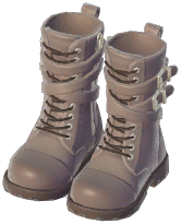 Cross-Strap Martens Boots