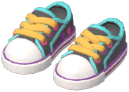 Color-Blocked Sneakers