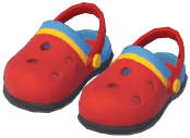 Festive Rubber Clogs