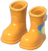 Printed Rain Boots