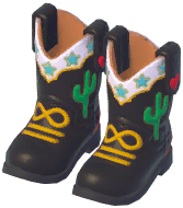 Colorful Embroidered Cowboy Boots