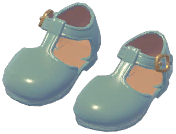 Ankle Strap Round-Toe Shoes