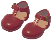 Ankle Strap Round-Toe Shoes