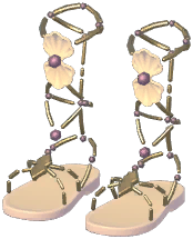 Celestial Pearl-Beaded Shoes