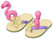 Flamingo Flip-Flops