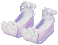 Pink Lotus Curled-Toe Shoes