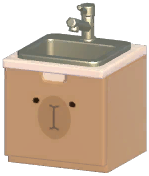 Capybara Sink