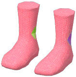 Argyle Crew Socks