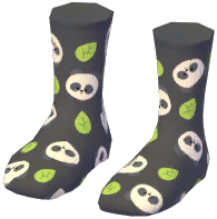 Panda Crew Socks