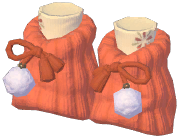 Auspicious Pom-Pom Socks