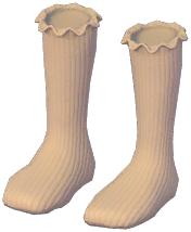 Ruffle Knee Socks