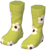 Floral Crew Socks