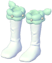 Cream Fur-Trim Socks