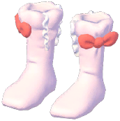 Frosted Cream Ankle Socks