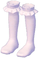 Friendshine Ruffle Long Socks
