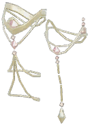 Gold Sand Tassel Leg Chain