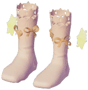 Floating Star Ruffle Socks