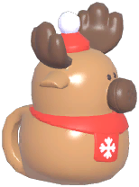 Reindeer Watering Can