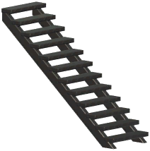 Metal Long Stairs