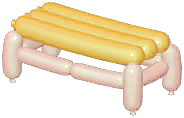 Summerday Balloon Low Tea Table