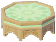 Gold Sand Octagonal Table