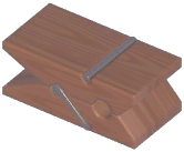 Clothespin Tea Table