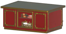 Retro Kitchen Island