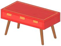 Festive Minimalist Desk