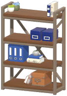Light Brown Industrial Storage