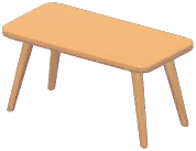 Minimalist Long Dining Table