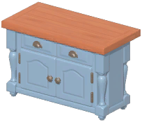 Rustic Bar Counter