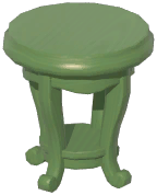 Retro Sofa Accent Table