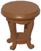 Retro Sofa Accent Table
