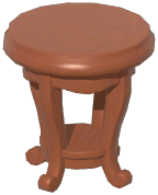 Retro Sofa Accent Table