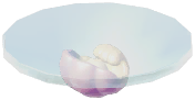 Pearl Oyster Glass Tea Table