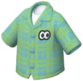 "Shocked" Checkered Shirt