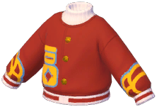 "Fu" Character Varsity Jacket